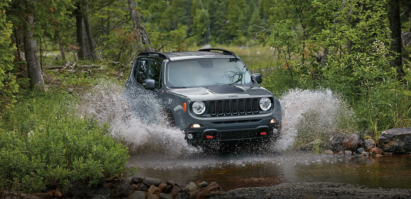 2017 Jeep Renegade Exterior Front Gray